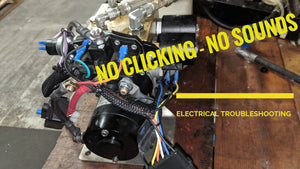 Troubleshooting Electrical system - No clicking - no Sounds