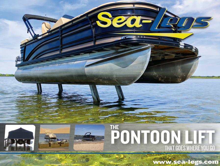 SEA401 twin kit SeaLegs Pontoon Lift